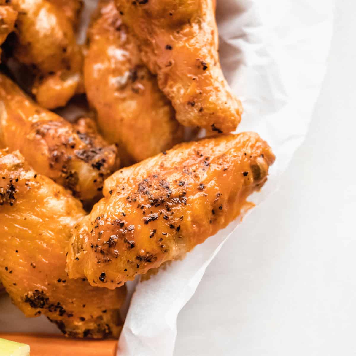 Air Fryer Buffalo Wings (Keto + Whole30) - Healthy Little Peach