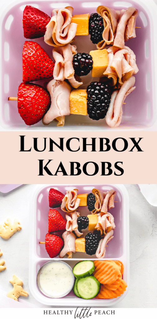 Lunchbox Kabobs (Kid Approved) - Healthy Little Peach