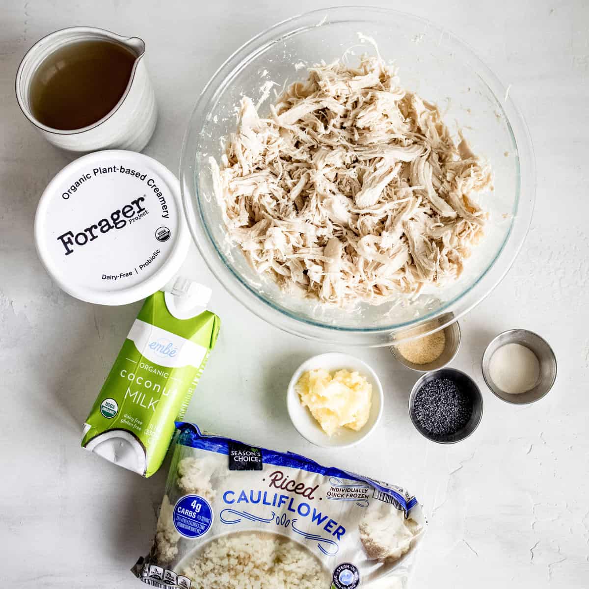 Whole30 Poppy Seed Chicken Casserole Healthy Little Peach