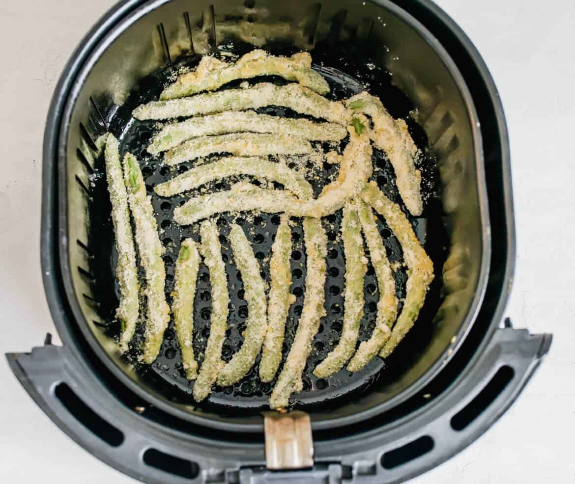 Air Fryer Green Bean Fries (Keto + Whole30) Healthy Little Peach