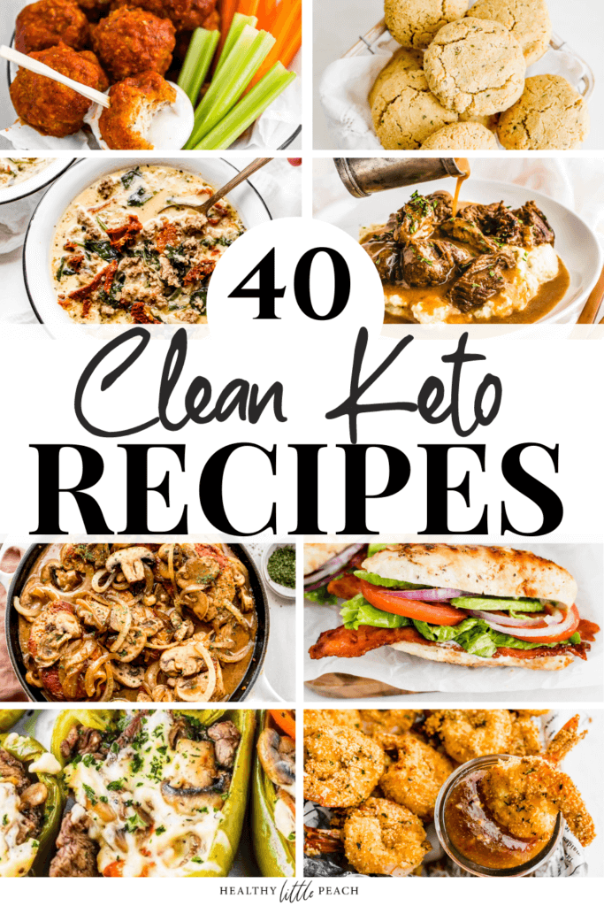 Top 40 Clean Keto Recipes For Success - Healthy Little Peach