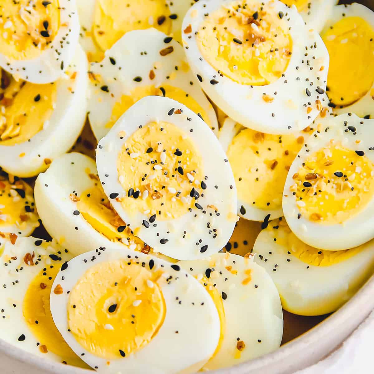 Air Fryer Hard Boiled Eggs - My Life After Dairy