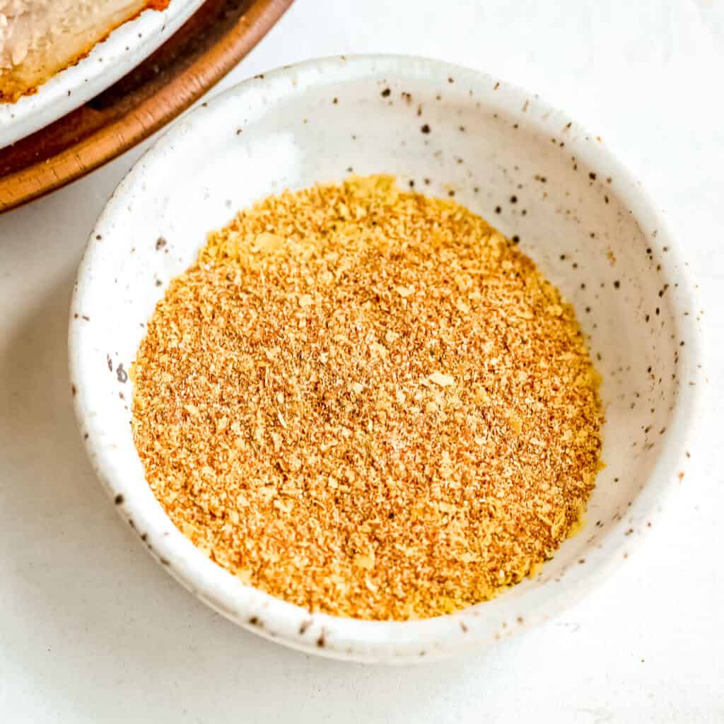 Buffalo seasoning in a bowl