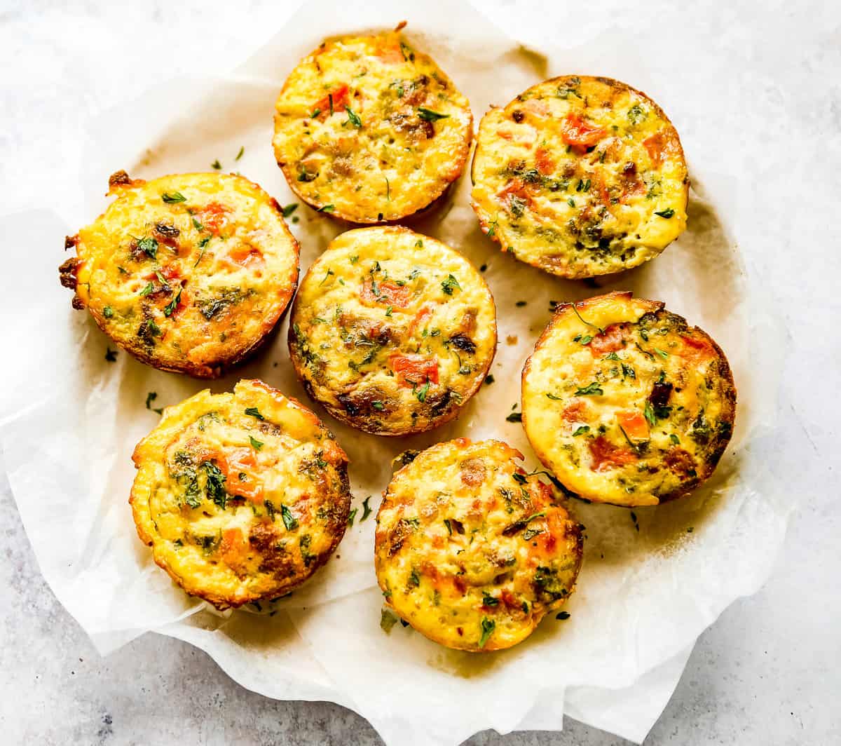 Keto Egg And Sausage Muffins | Without Dairy! | Healthy Little Peach