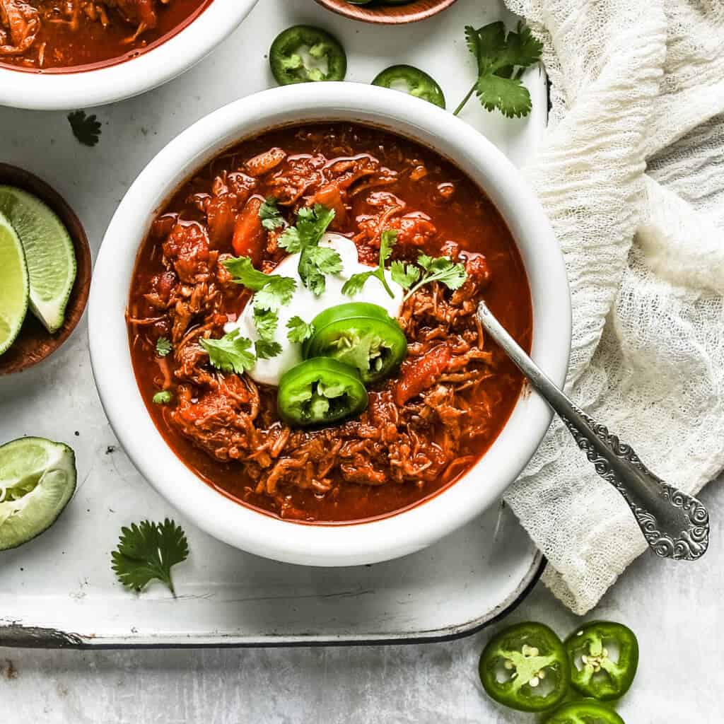 Smoked Pulled Pork Chili