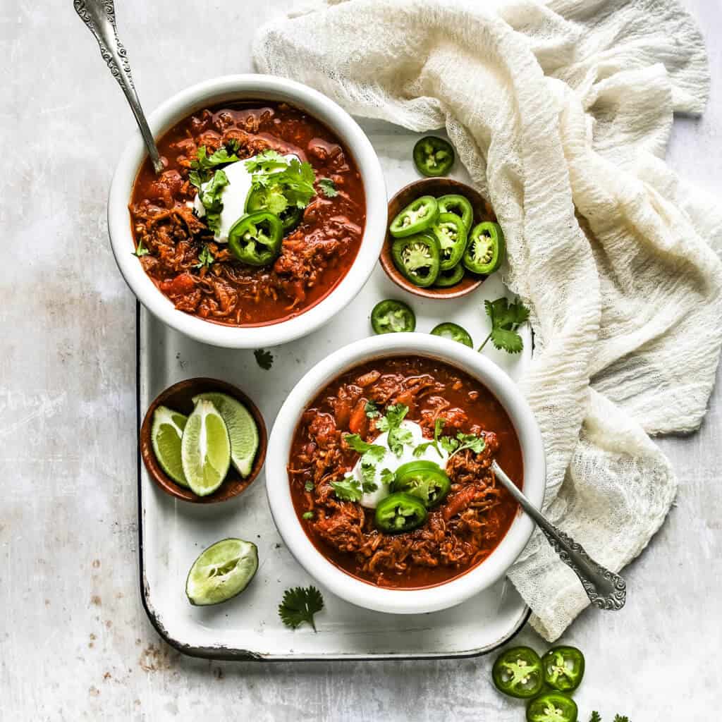 Smoked Pulled Pork Chili