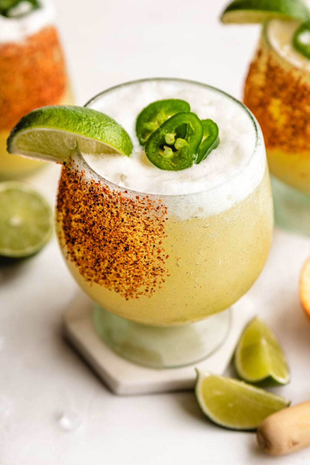 The BEST Spicy Margarita Recipe (with Pitcher Option)