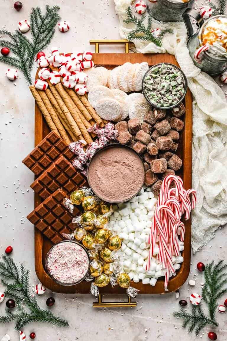 DIY Hot Cocoa Bar - Healthy Little Peach