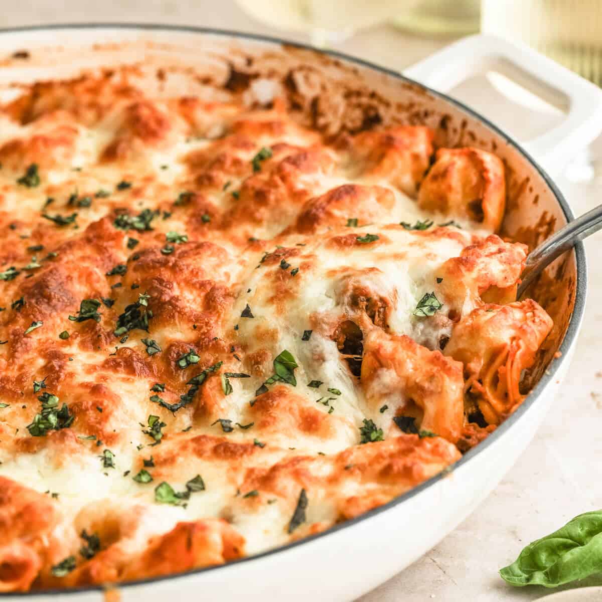 Baked Tortellini Lasagna 30 Minute Recipe! Healthy Little Peach