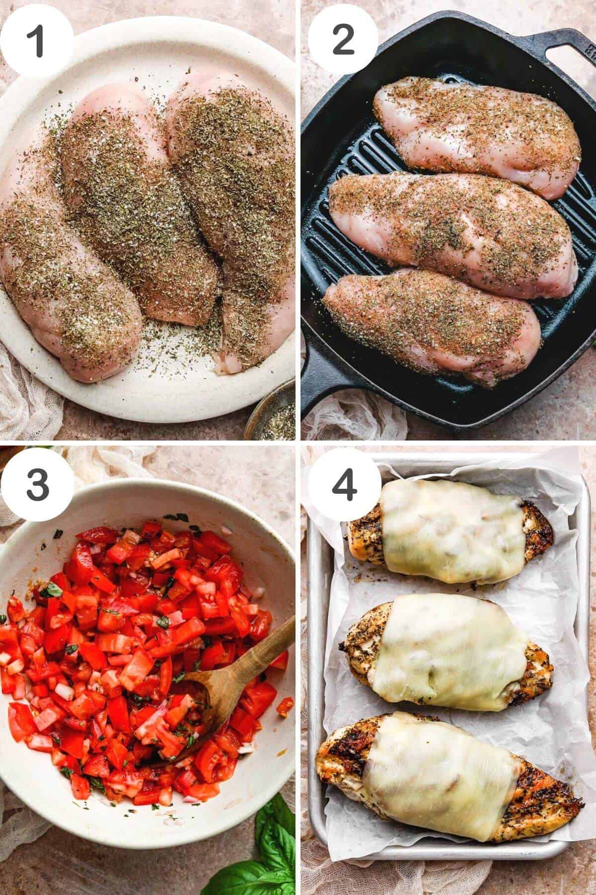 step by step photos to make this recipe