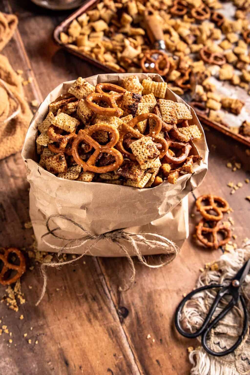 Gluten Free Chex Mix with Ranch Seasoning Healthy Little Peach