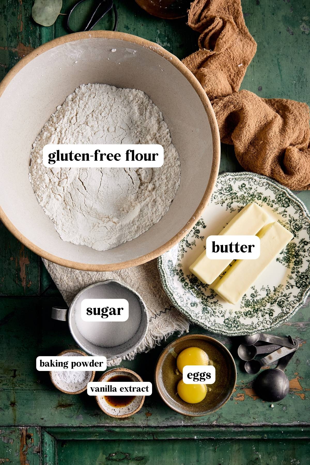 Gluten-Free Sugar Cookie Ingredients