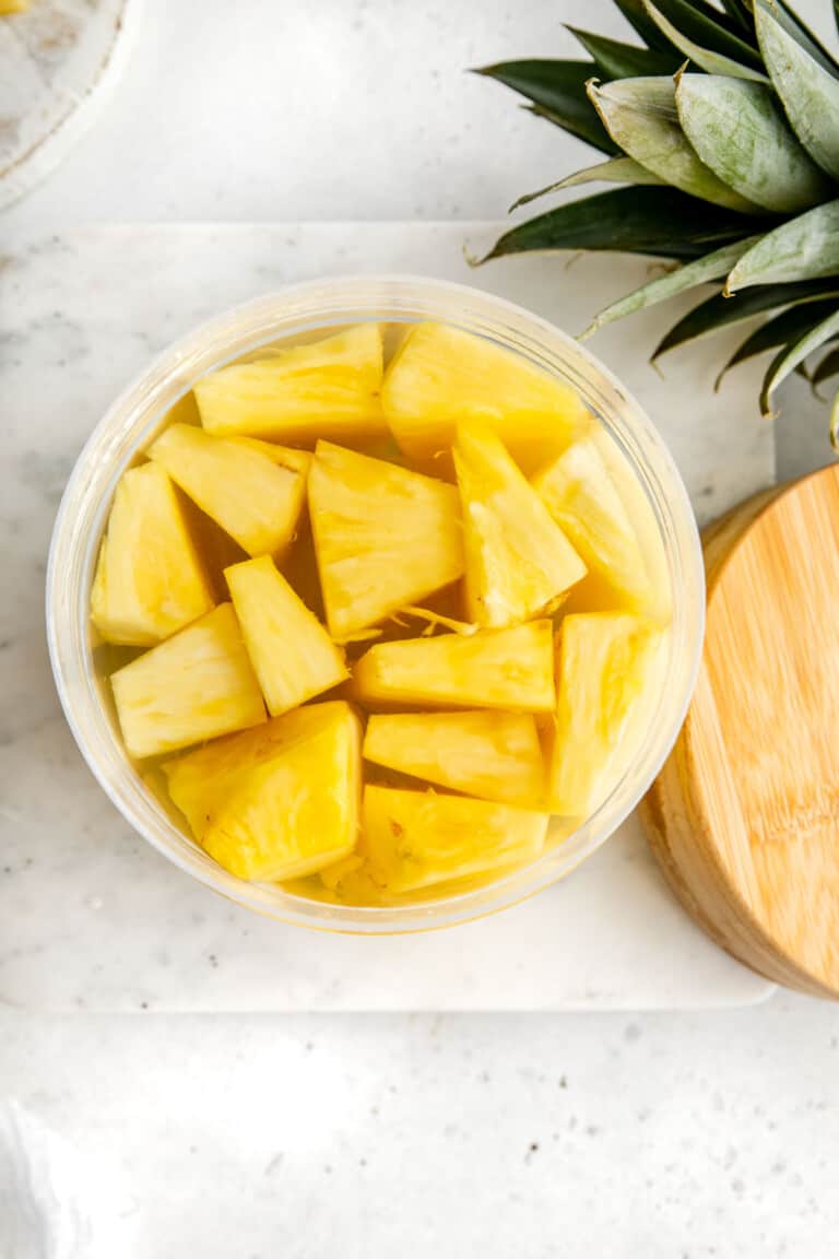 Easy Adult Pineapple Spears Soaked in Malibu Rum Healthy Little Peach