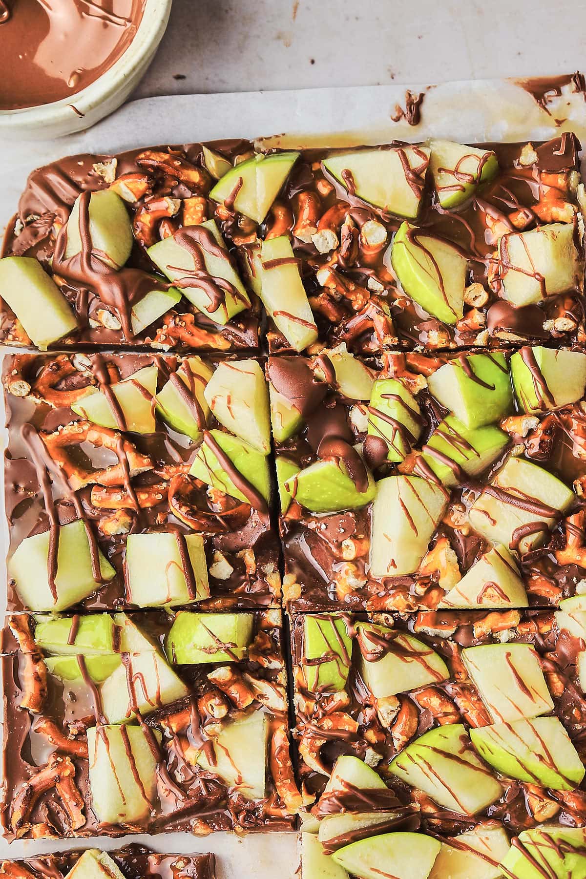 a close up photo of the chocolate bark