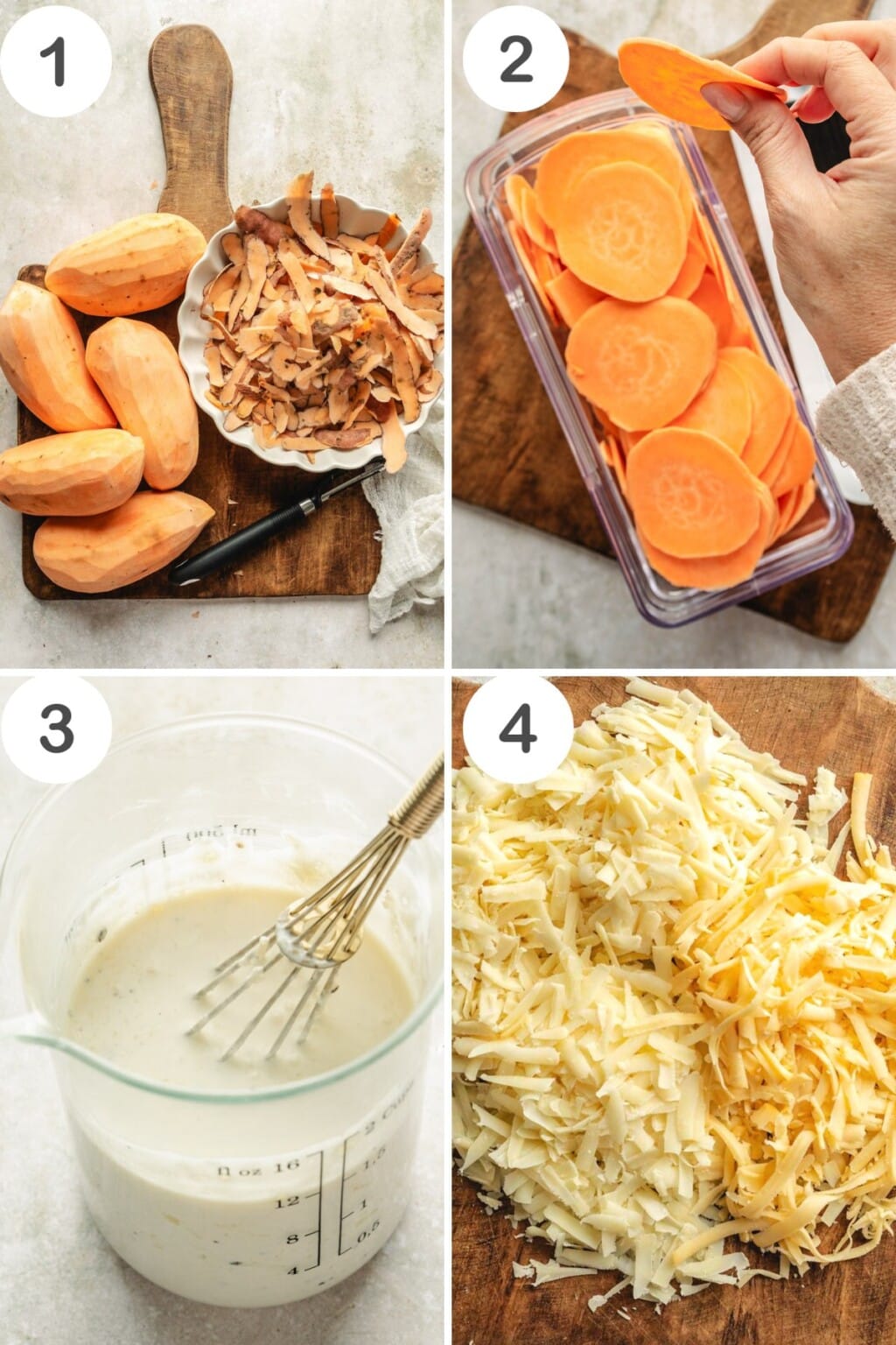 Creamy, Cheesy, Sweet Potato Au Gratin Recipe Healthy Little Peach