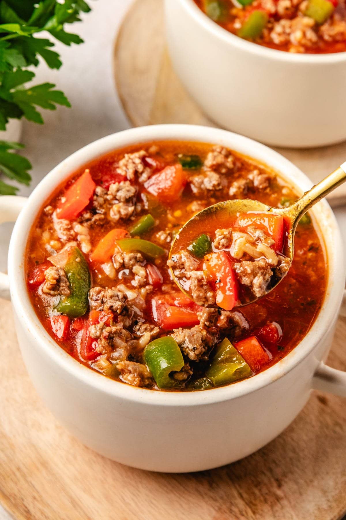 Recipe For Stuffed Pepper Soup