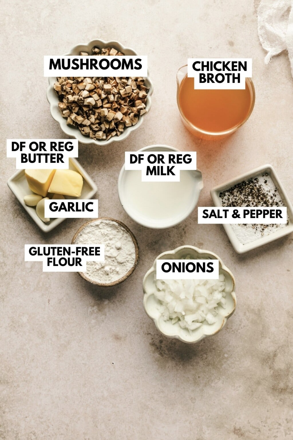 Homemade Cream of Mushroom Soup Substitute | Healthy Little Peach