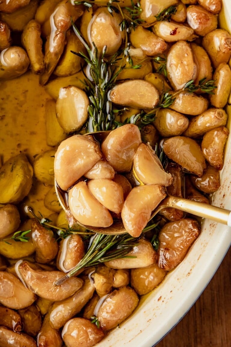 How to Make Garlic Confit Recipe (GarlicInfused Oil) Healthy Little