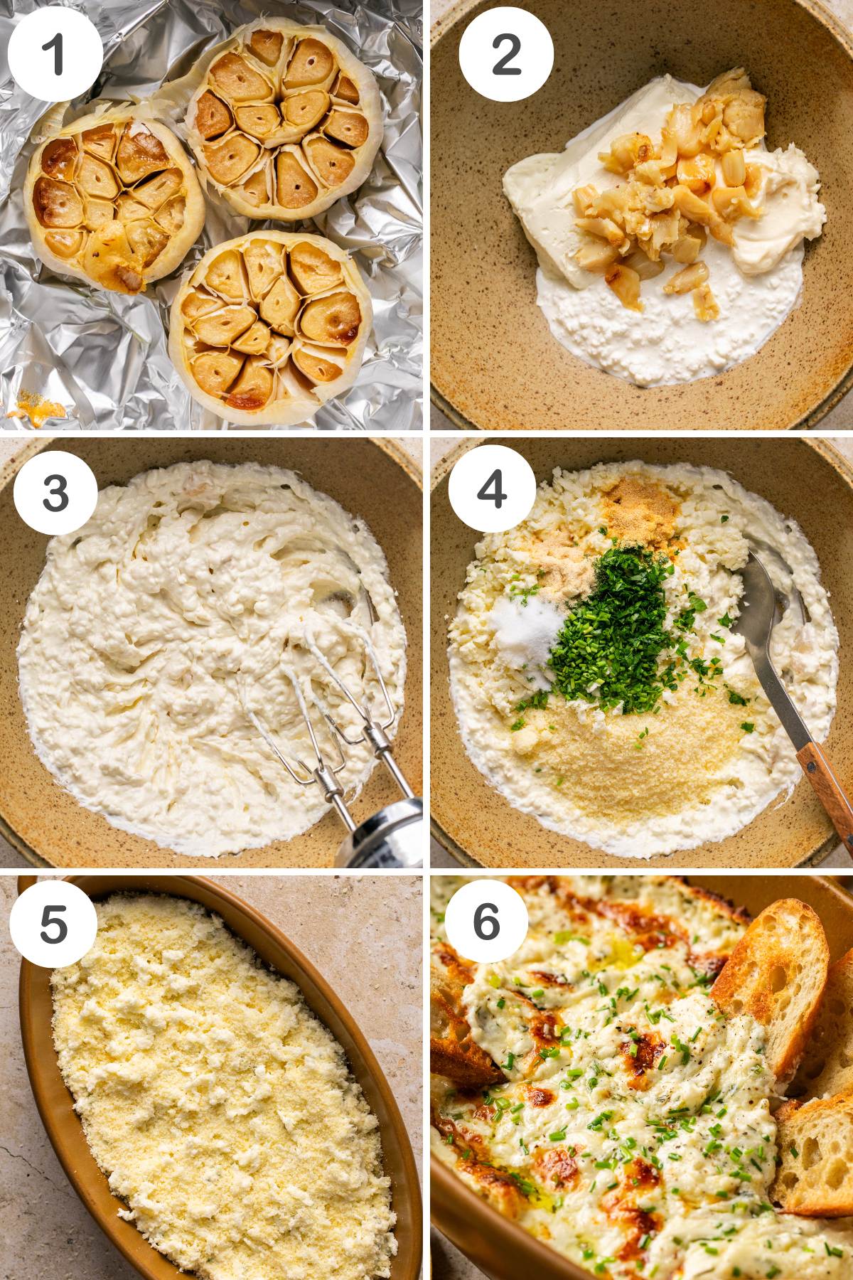 numbered step by step photos showing how to make this recipe